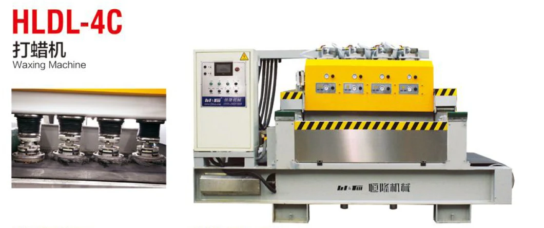 Good quality 4 Heads Stone Waxing Machine for Marble, Granite or Natural Stone