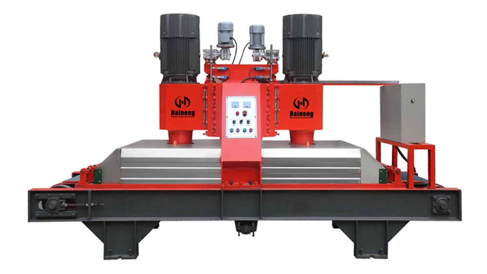 Top Quality Two Head Calibrating Machine Stone Plate Calibrating Machine Made in China