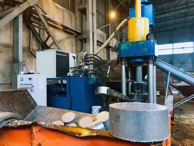 High Pressure Block Making Machine for Aluminum Turnings (CE)