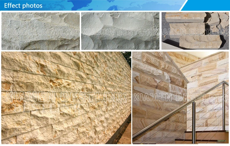 Mushroom Finish Stone Wall Cladding Split Machine