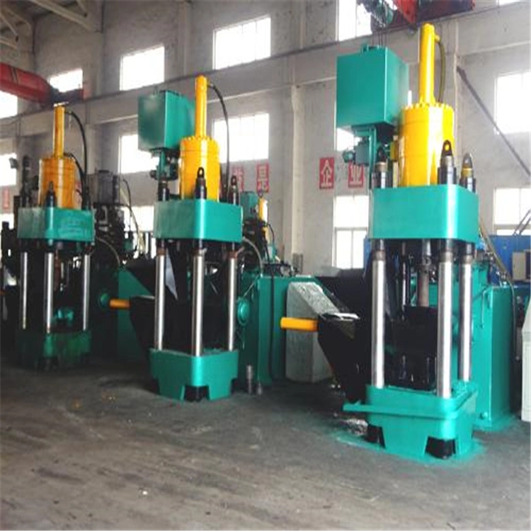 Hydraulic Press Automatic Aluminum Shavings Turnings Chips Block Making Machine