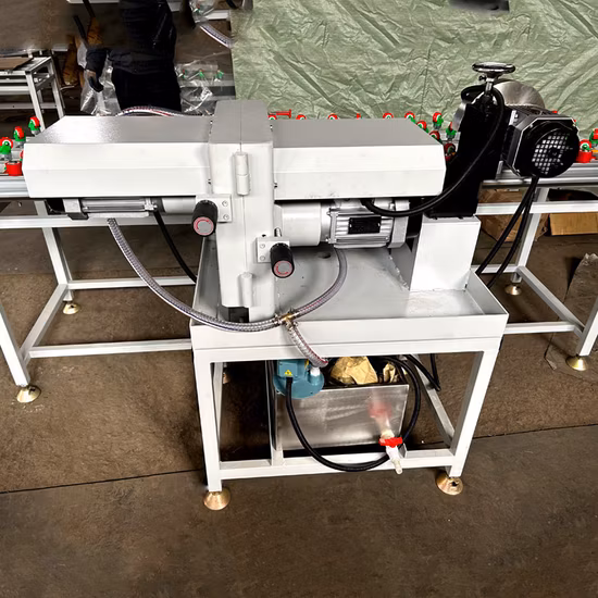 Ultima tecnologia 9 motori Macchina per bordi arrotondati in vetro Lucidatrice multifunzione automatica per bordi in vetro Macchina per bordi arrotondati di fabbrica per vetro