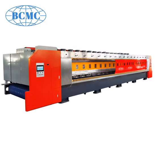 Macchinari per pietra Bcmc di alta qualità Bclp-12c Lucidatrice per pietra con testa a disco completamente automatica a 12 teste in vendita per granito in Egitto Arabia Saudita
